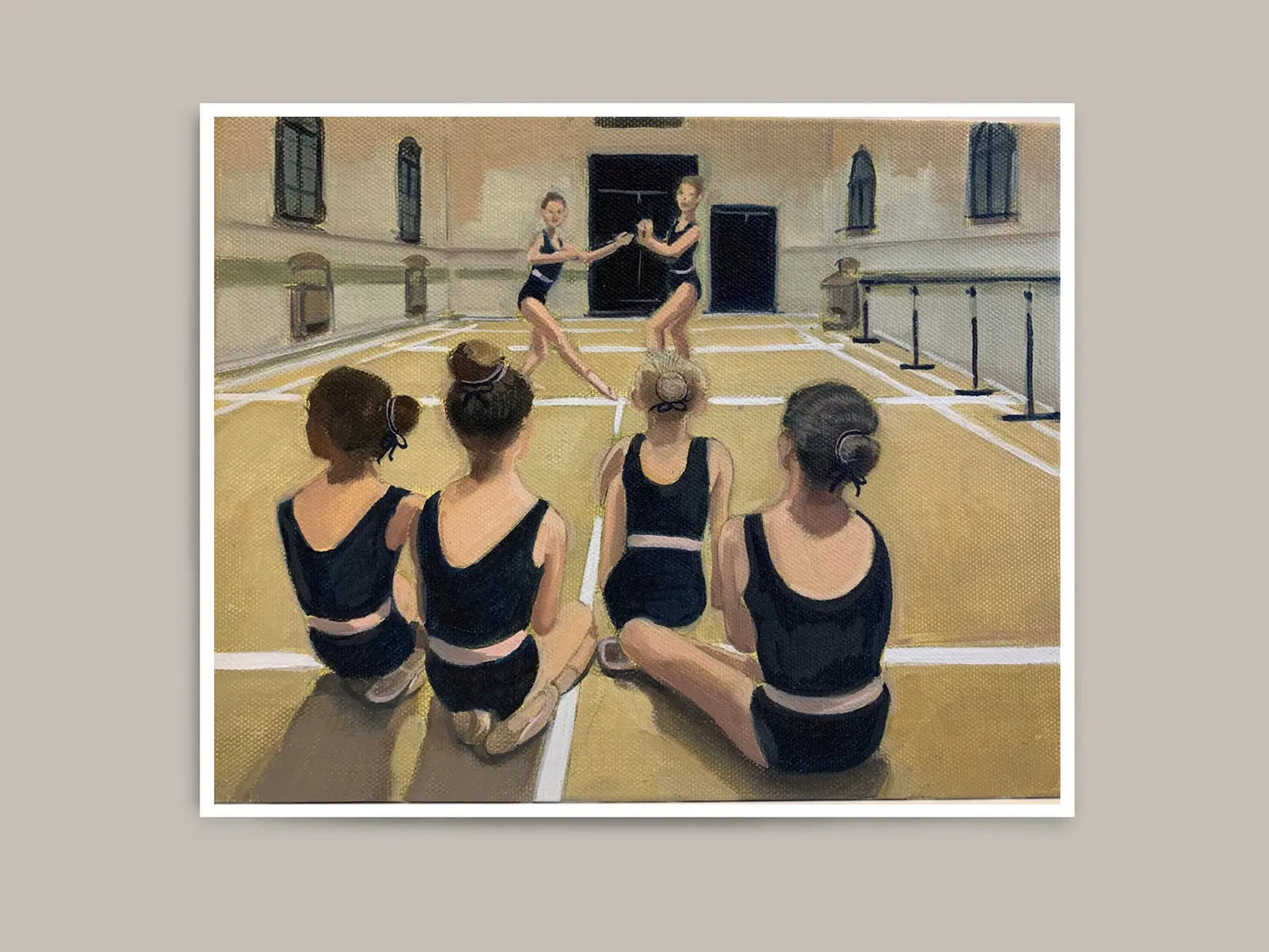 Ballet Class I Print Art Minuca Sostres