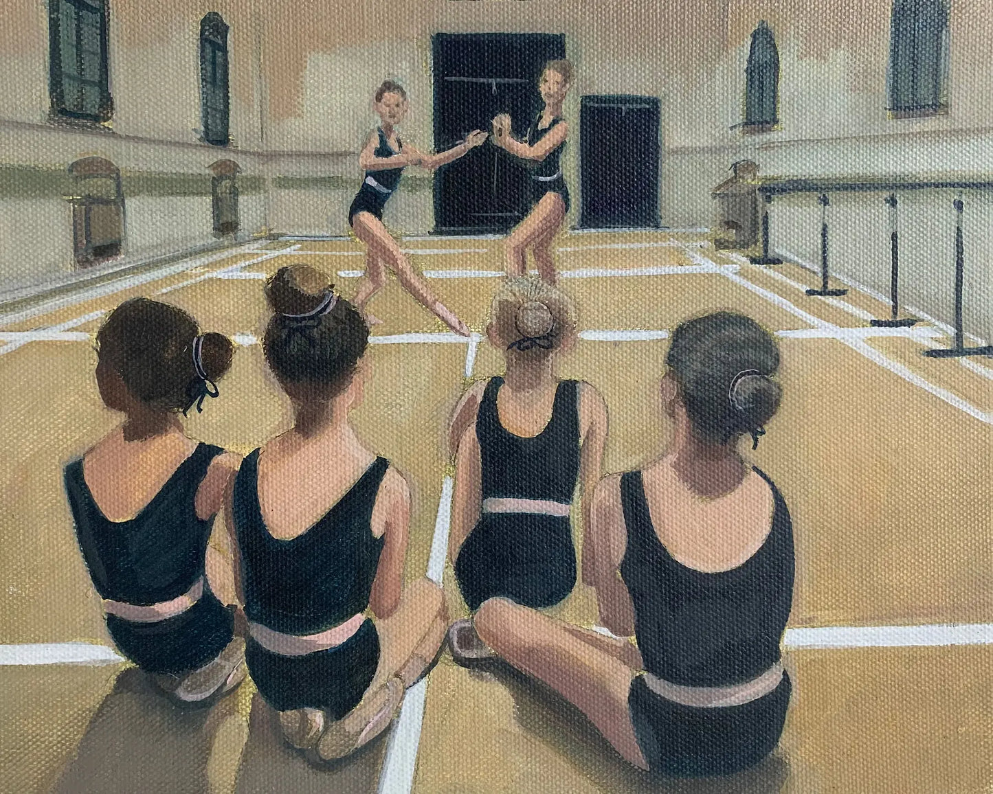 Ballet Class I Print Art