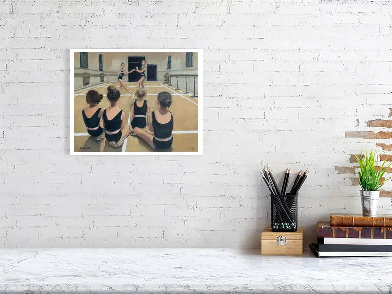 Ballet Class I Print Art