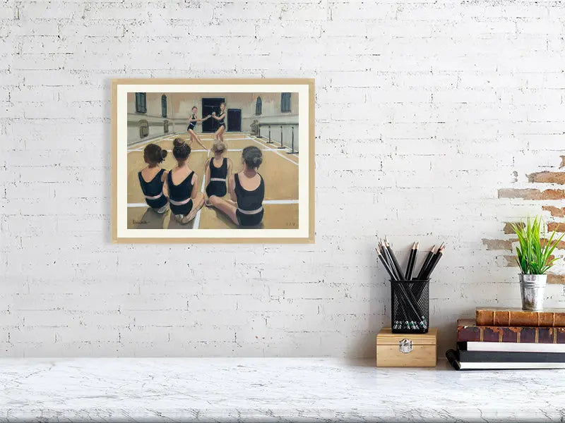 Ballet Class I Print Art