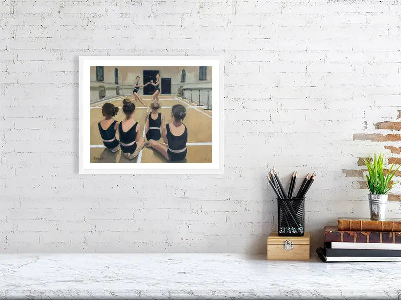 Ballet Class I Print Art