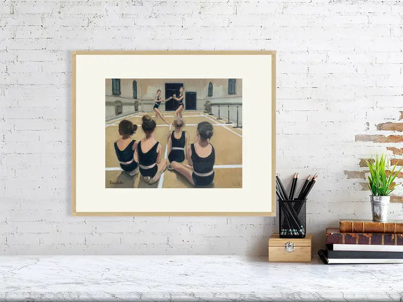 Ballet Class I Print Art