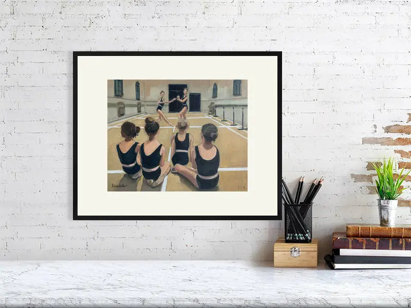 Ballet Class I Print Art
