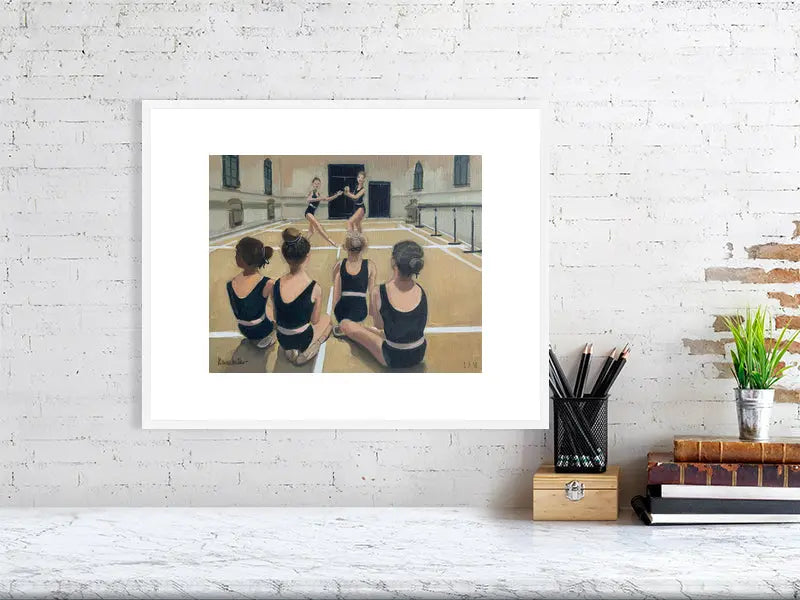Ballet Class I Print Art