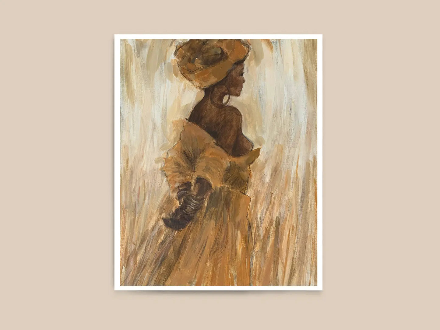 Ochre I Print Art Minuca Sostres