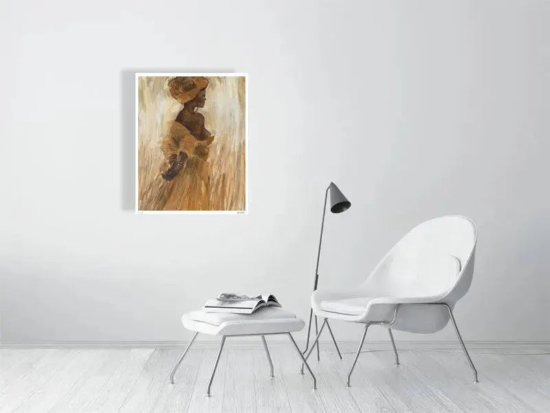 Ochre I Print - Minuca Sostres