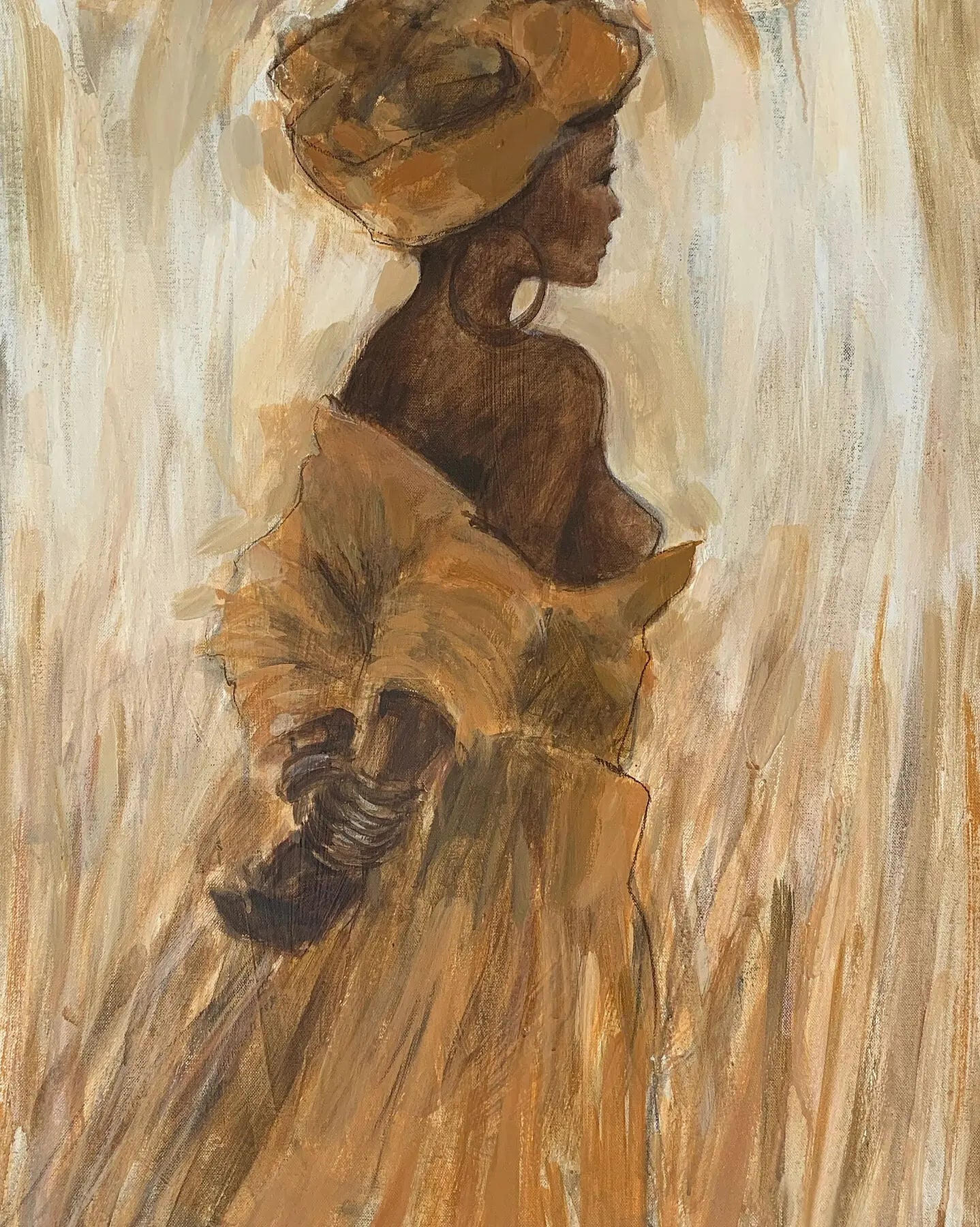 Ochre I Print - Minuca Sostres