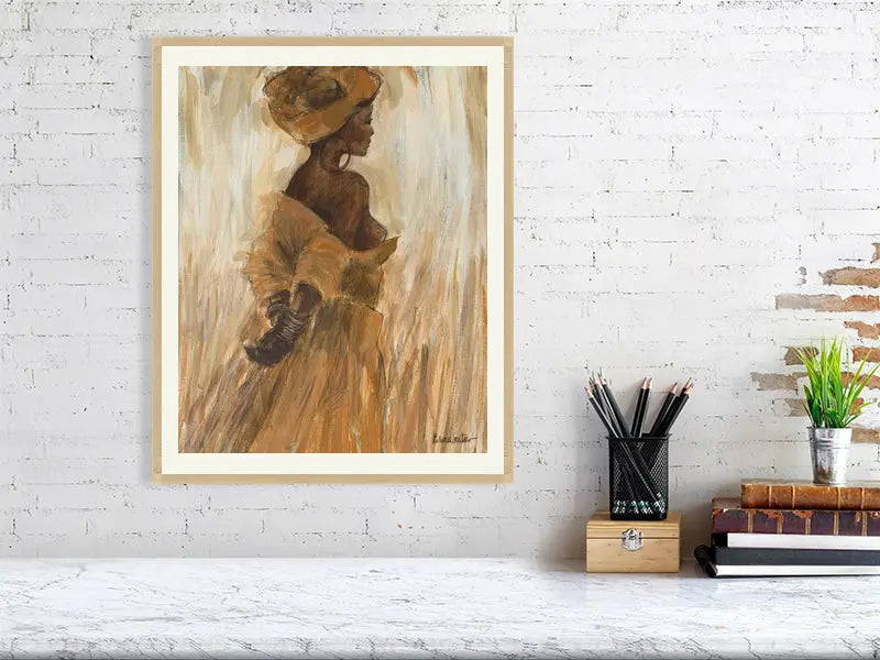 Ochre I Print - Minuca Sostres