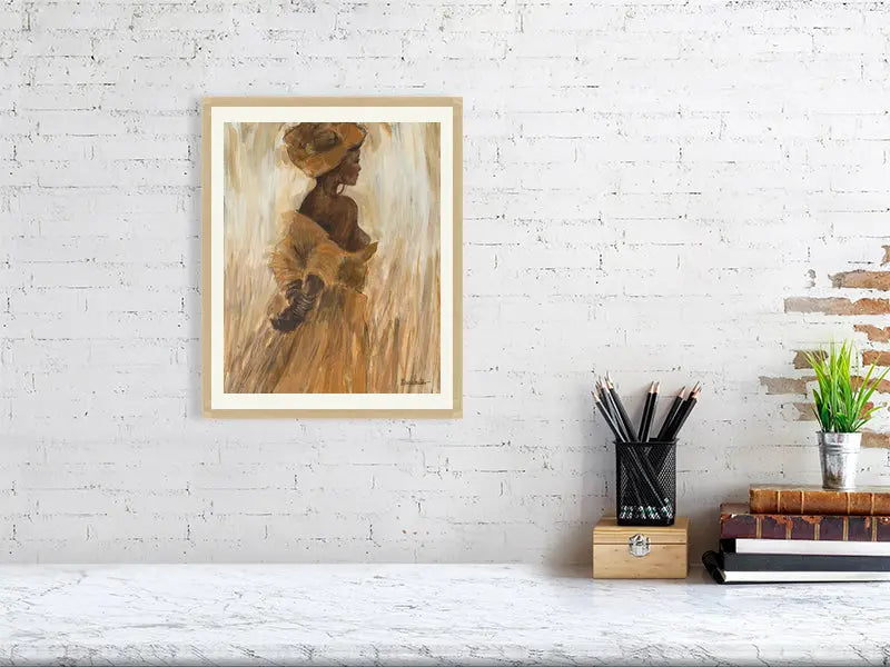 Ochre I Print - Minuca Sostres