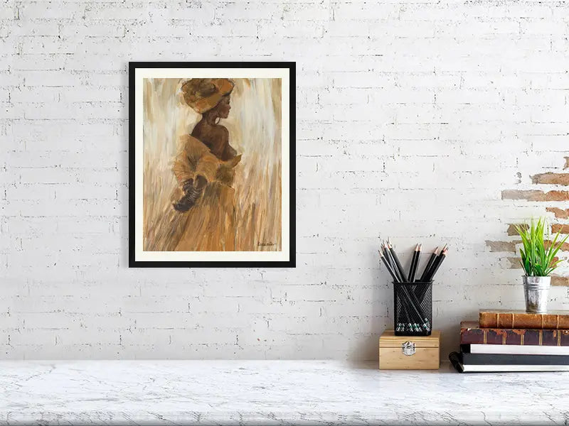 Ochre I Print - Minuca Sostres