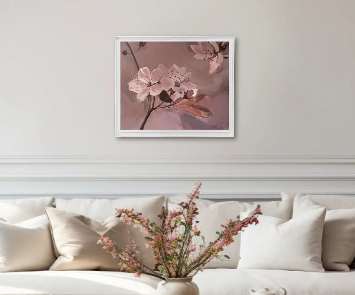 Rosy Haze I Original Artwork Minuca Sostres