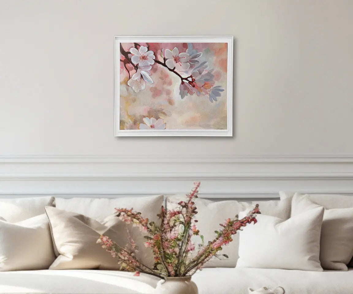 Spring Whispers I Original Artwork Minuca Sostres