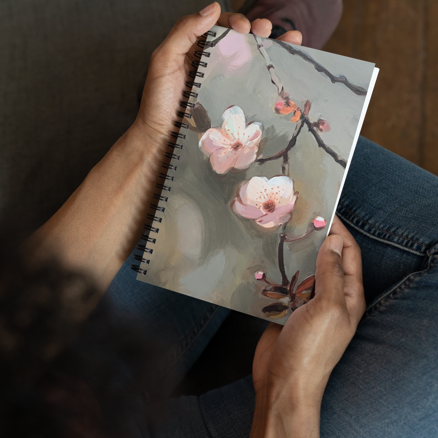 Spiral notebook I Ephemeral Blossoms