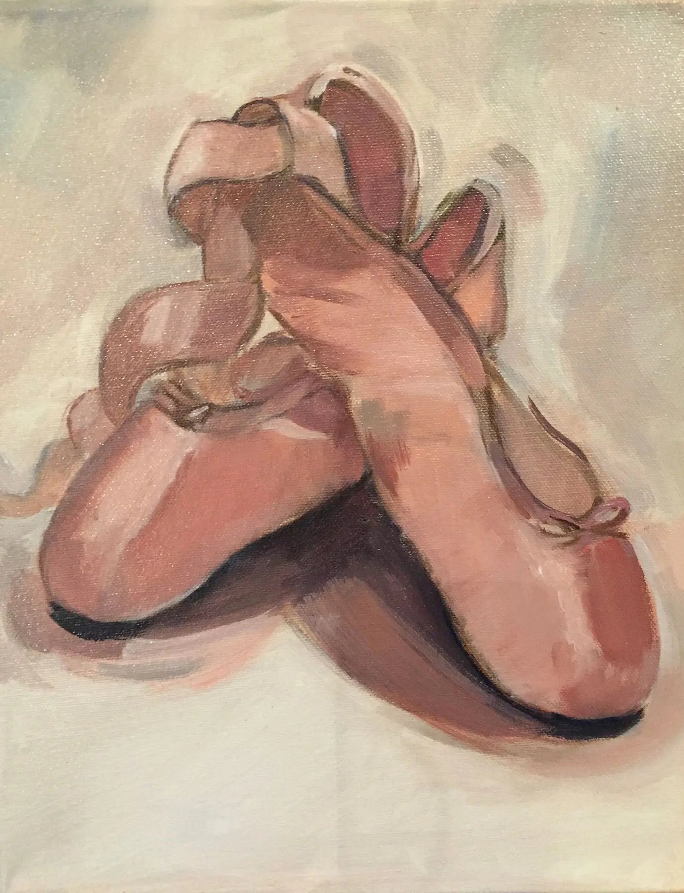 Ballet shoes I Print Art