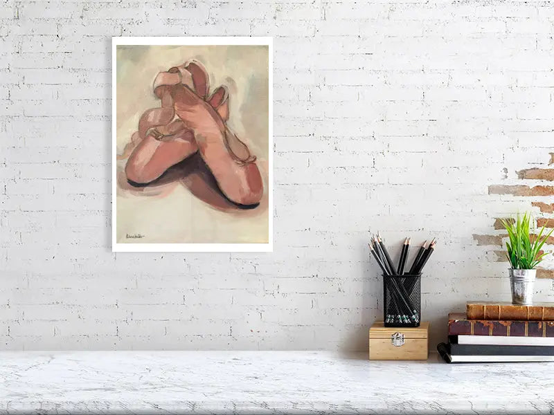 Ballet shoes I Print Art