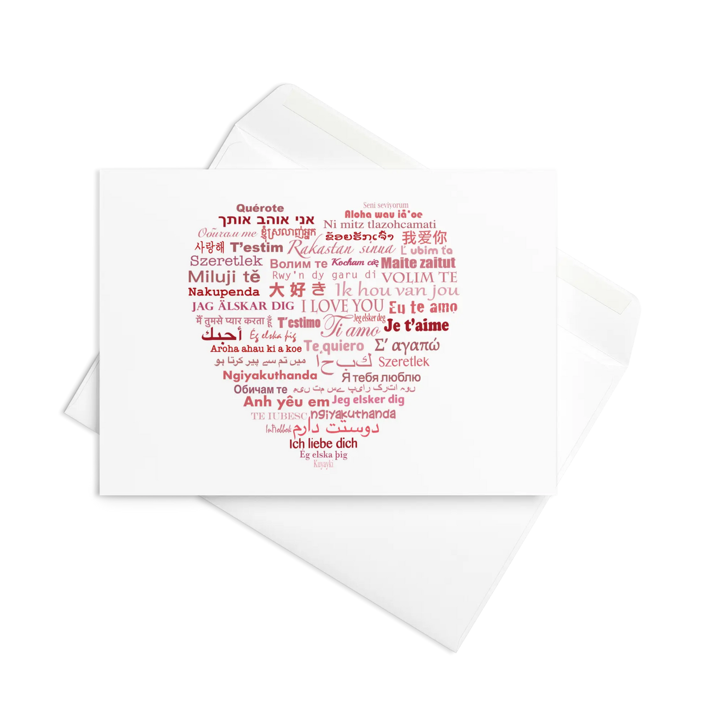 Greeting card I Universal Heart Minuca Sostres