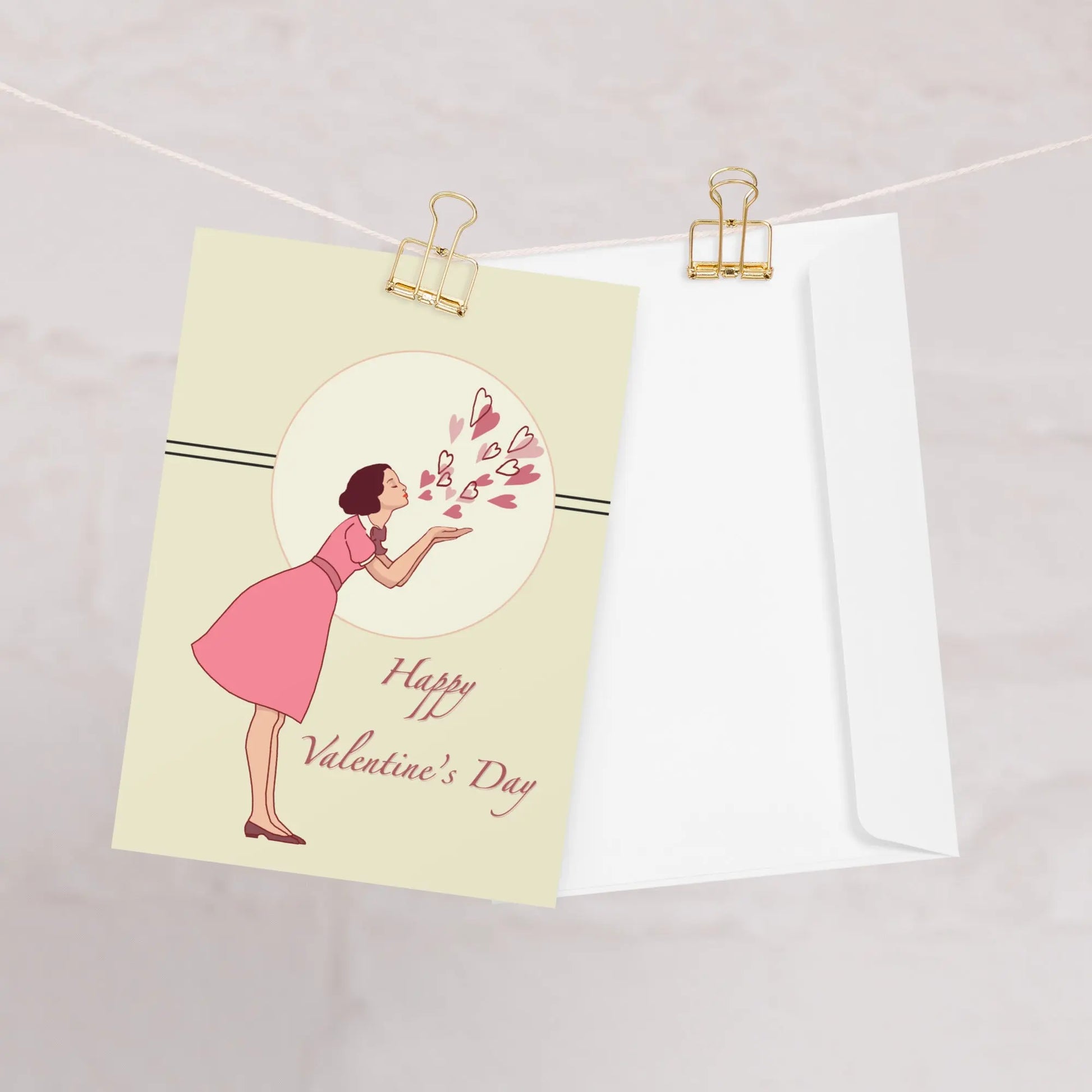 Greeting card I Valentine´s day Minuca Sostres