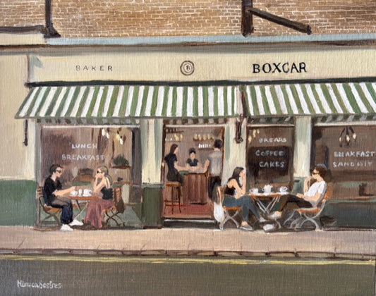 Baker Boxcar | Original Artwork
