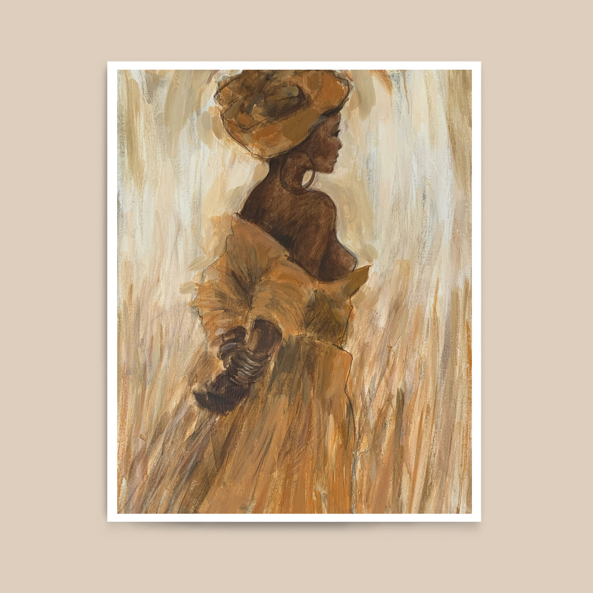 Ochre I Print