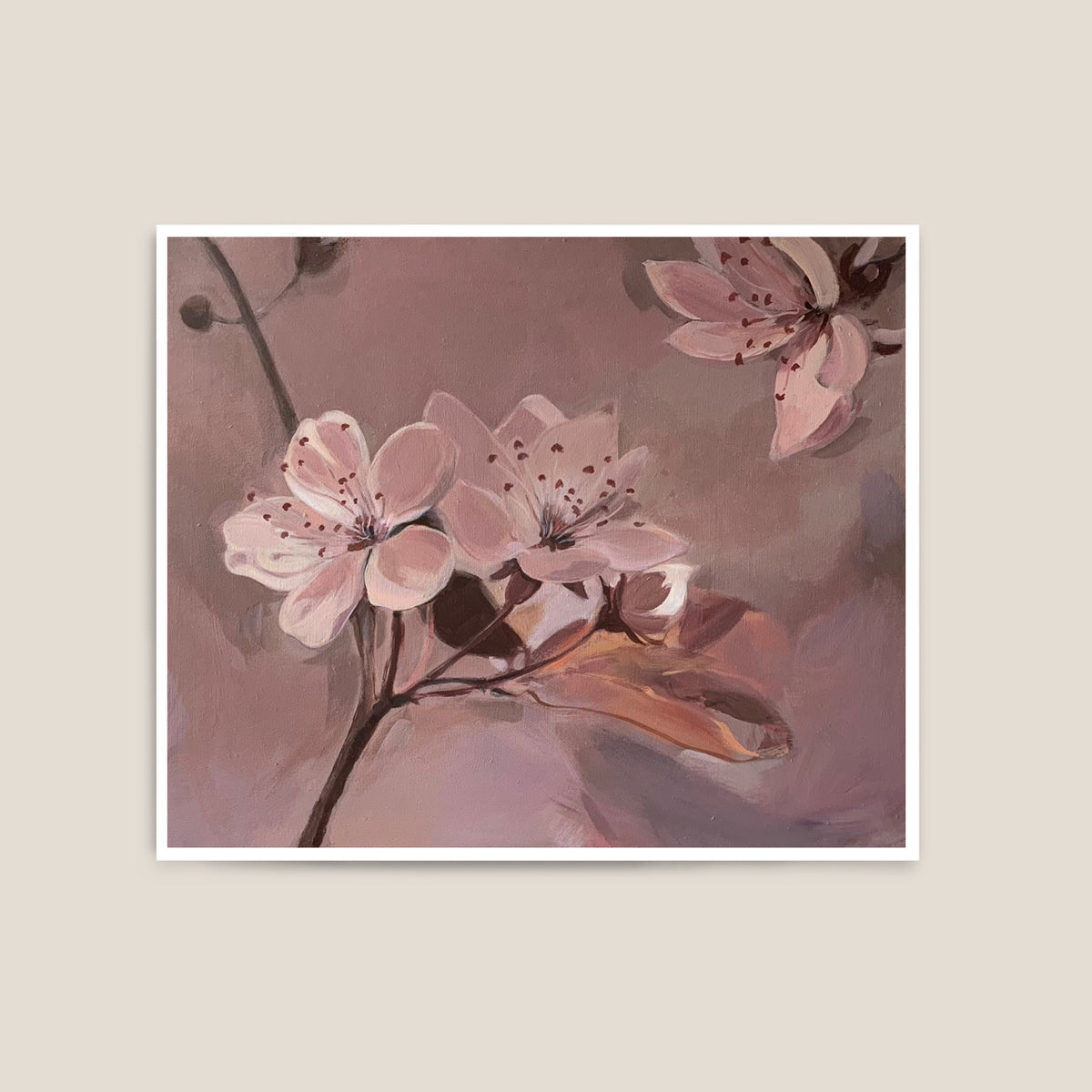 Rosy Haze I Print Art