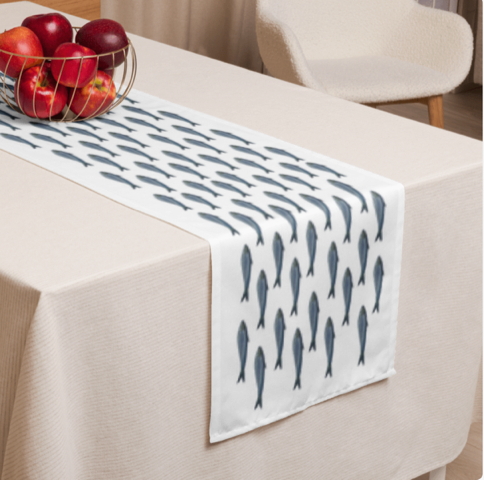 Table runner I Fish