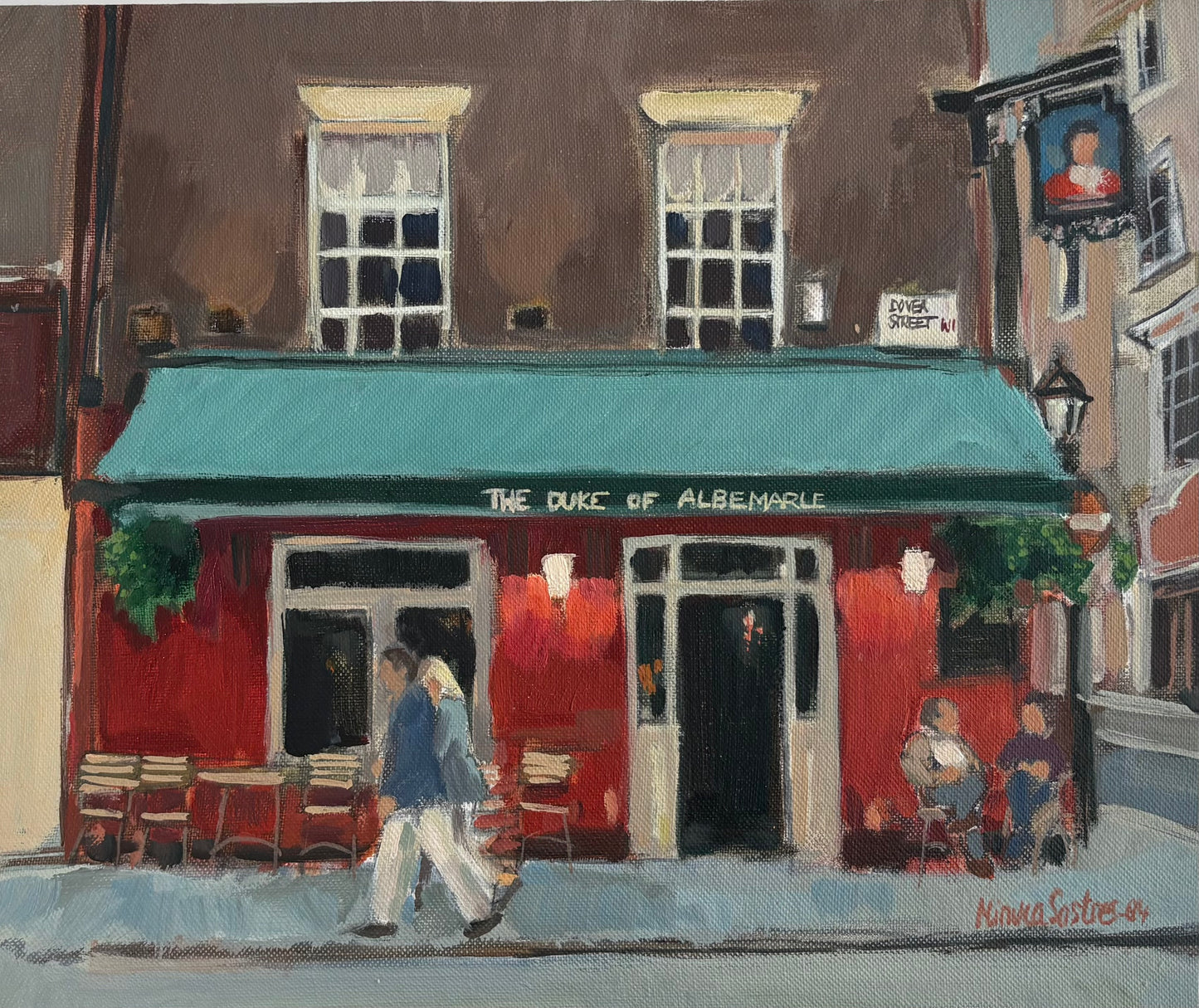 The duke of  Albemarle I Original Artwok