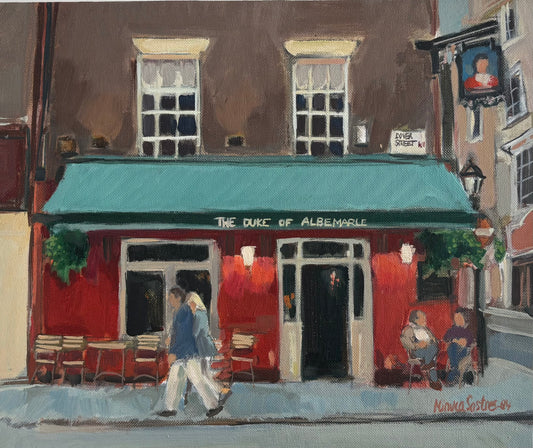 The duke of  Albemarle I Original Artwok