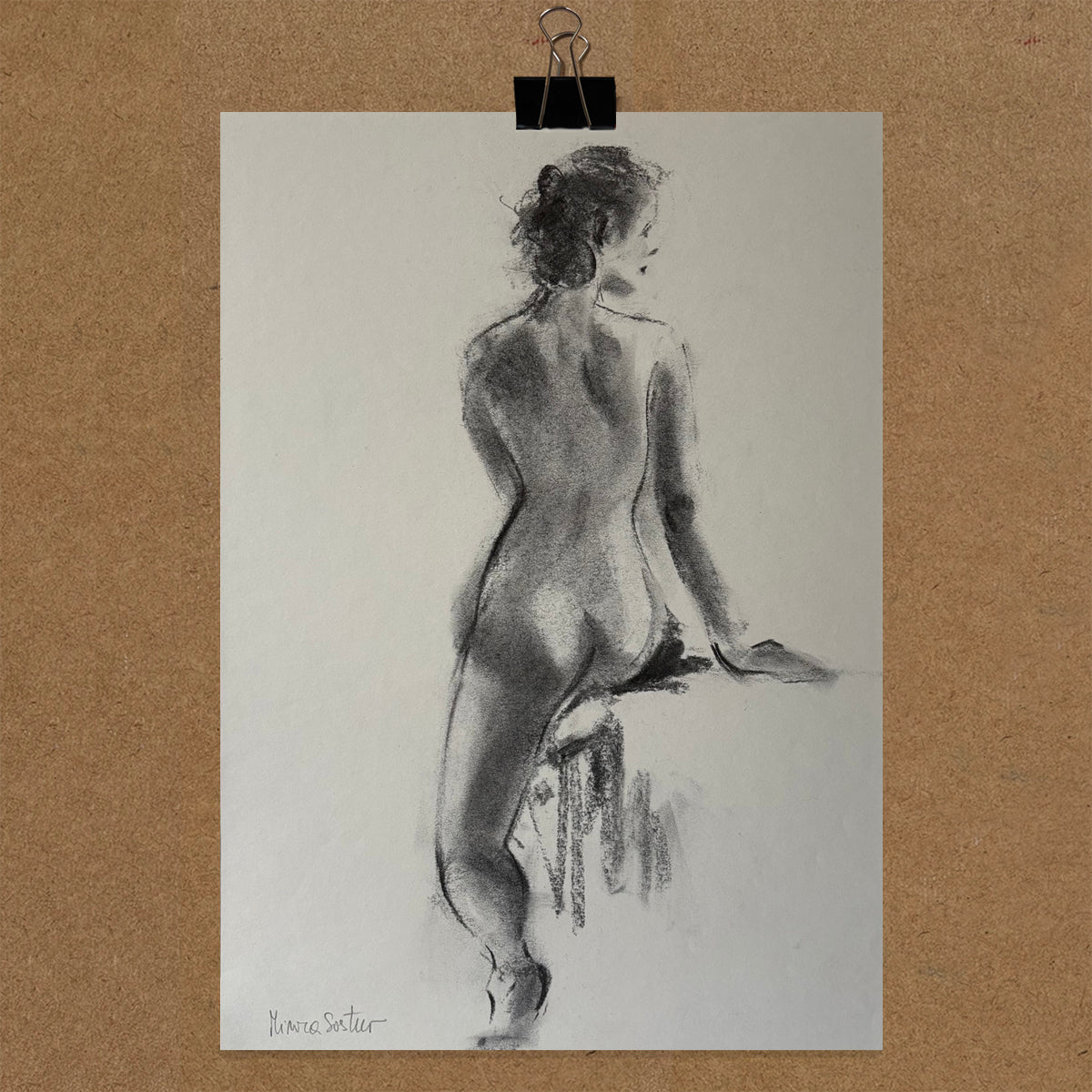 Life Drawing No.M11  I Original Artwork