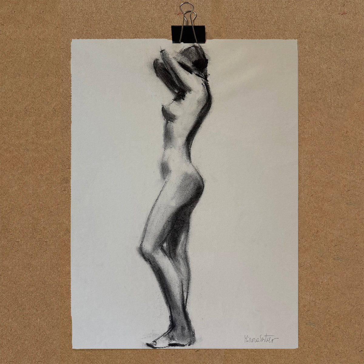 Life Drawing No.M12 I Original Artwork