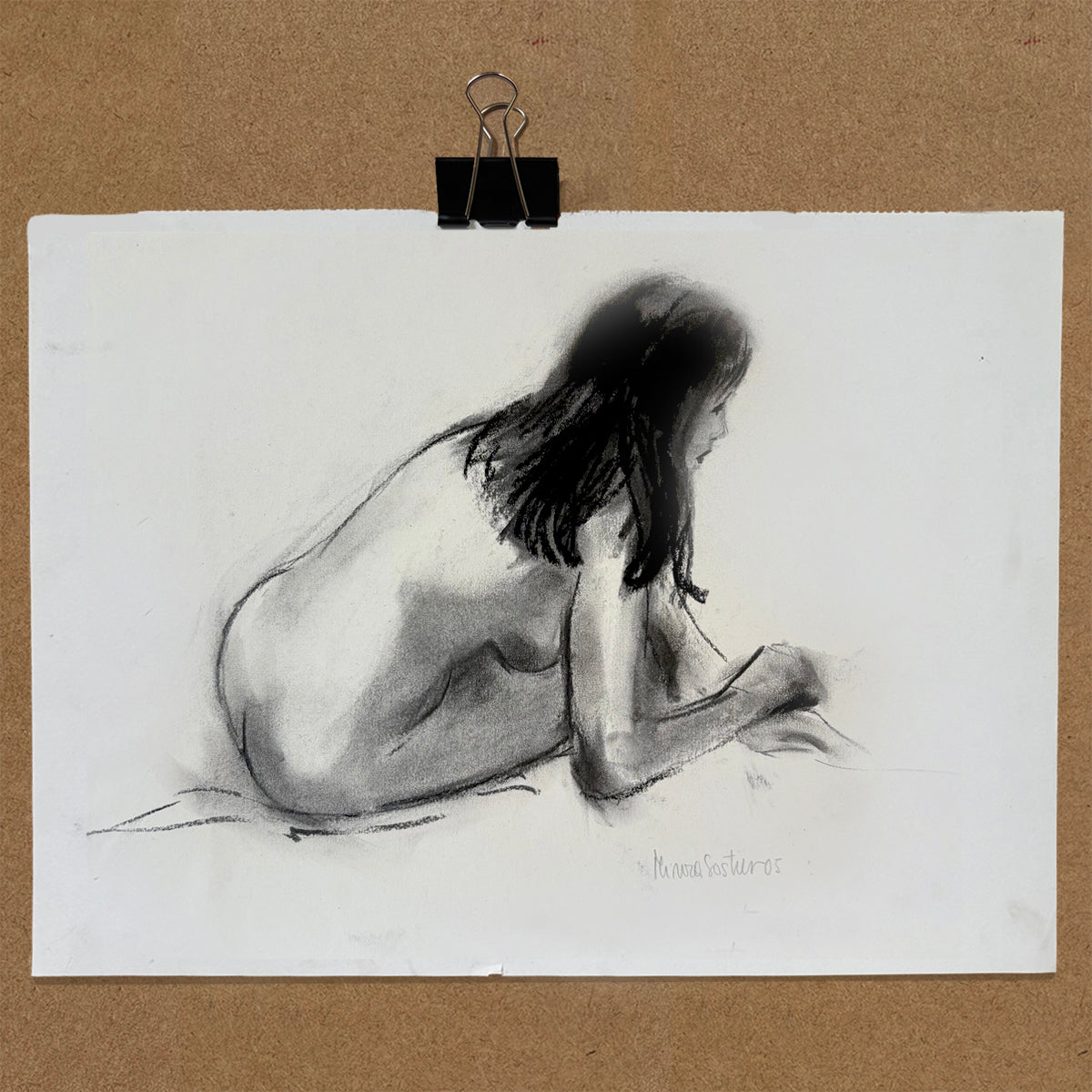 Life Drawing No.M14 I Original Artwork