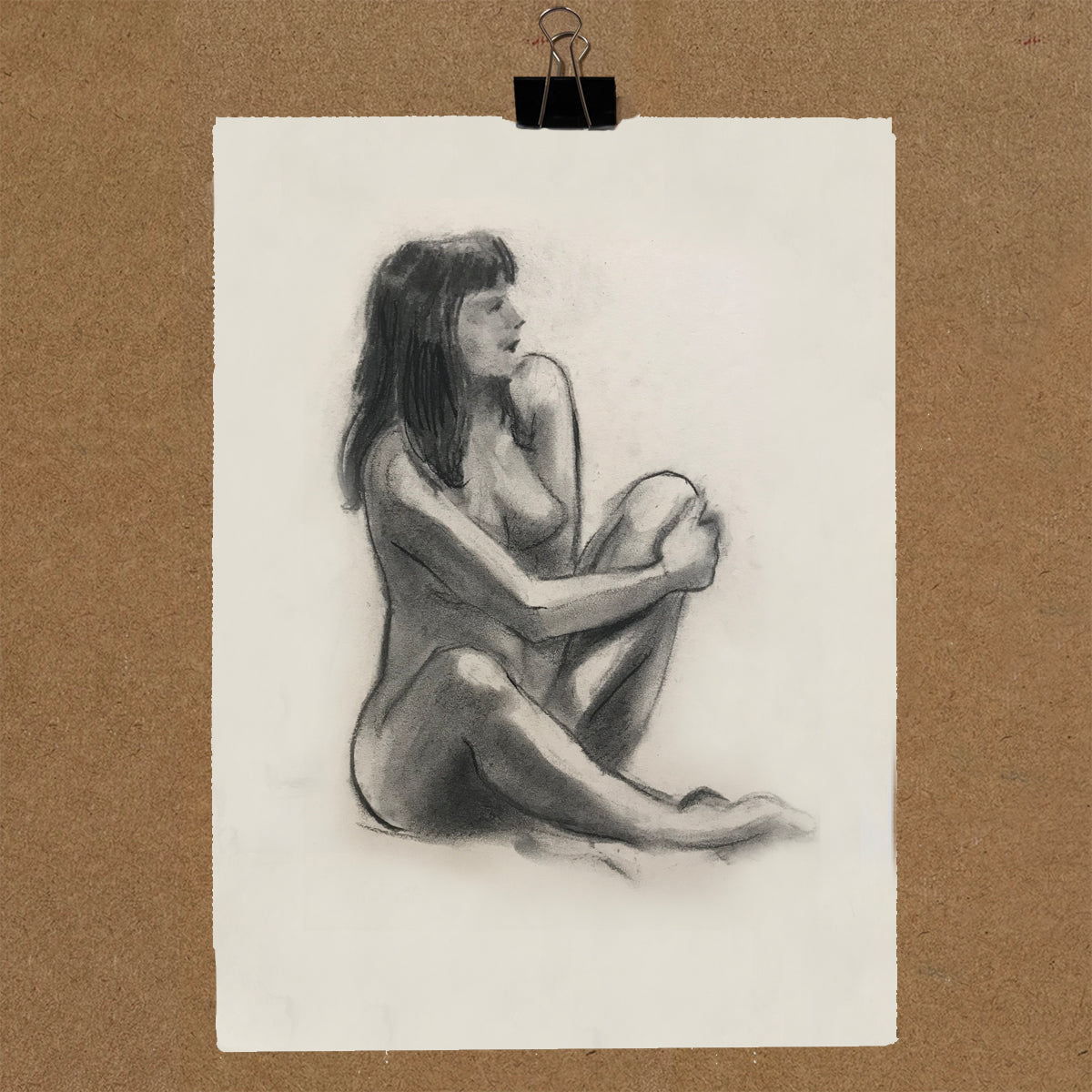 Life Drawing No.M5  I Original Artwork
