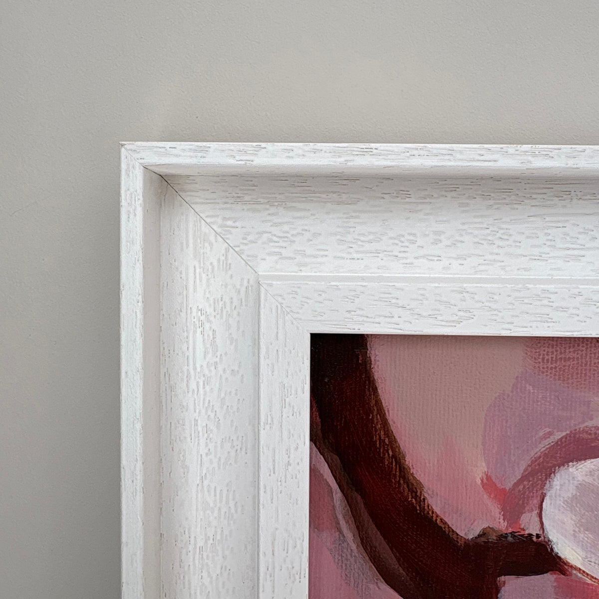 Spring blossom painting detail floral artwork
