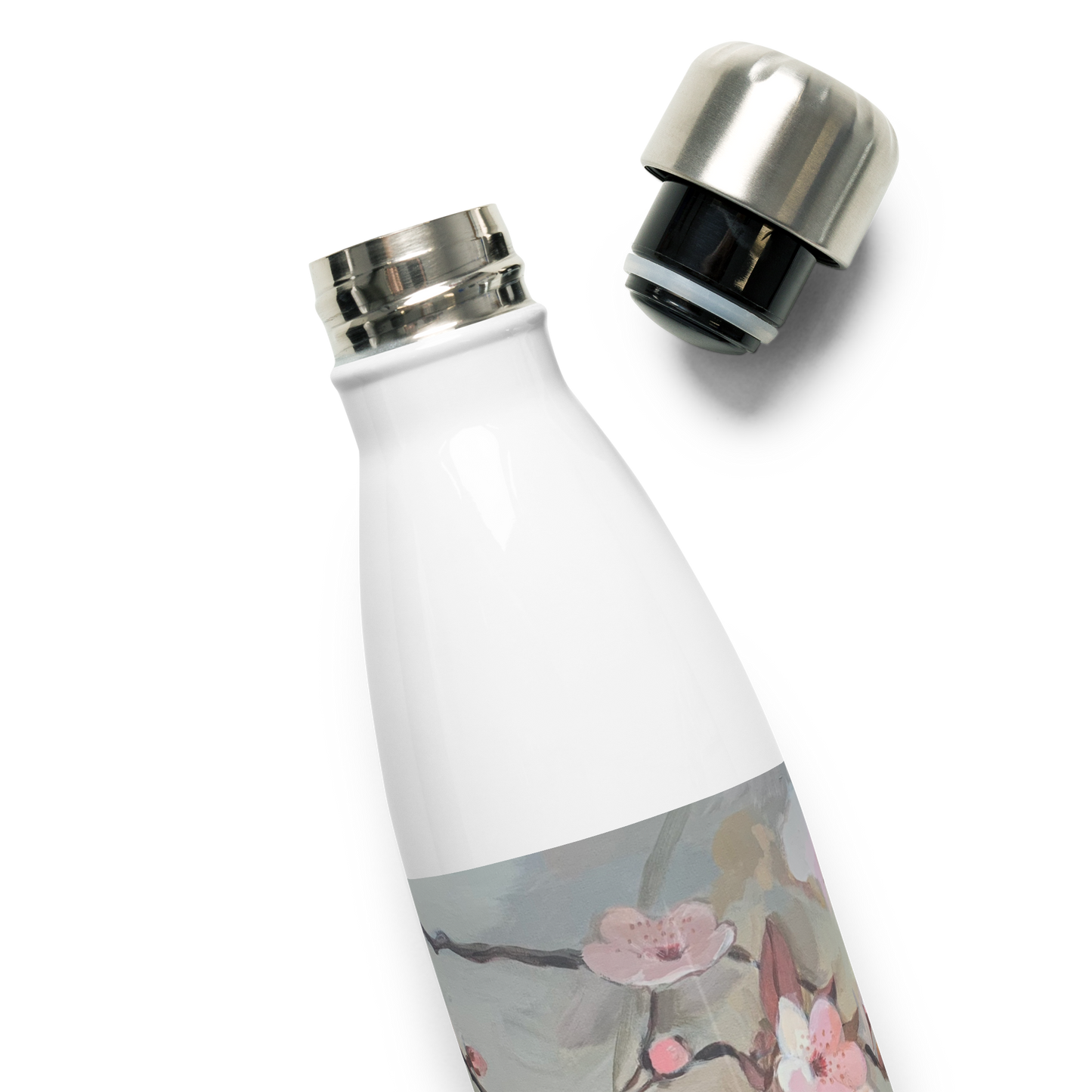 Stainless steel water bottle I Ephemeral Blossoms
